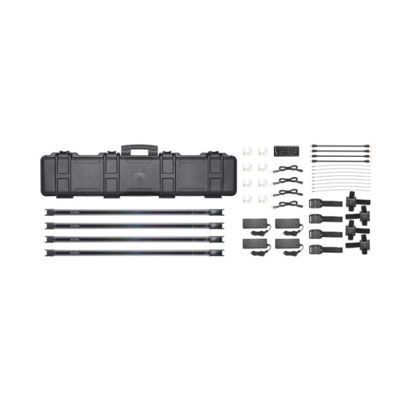 Alternative view of Godox 120cm RGB Tube Light (4-Light Kit)