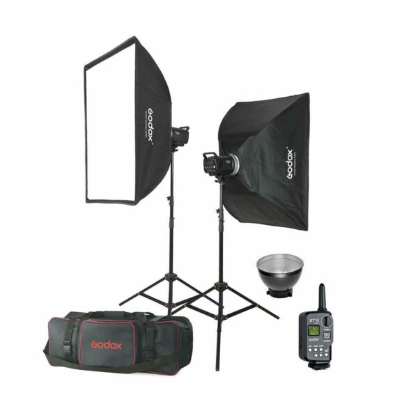Alternative view of Godox Manual Studio Flash Kit με 2x300Ws με ενσωματωμένη ραδιοσυχνότητα