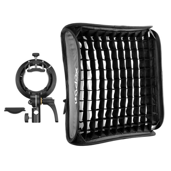 Alternative view of Godox S2 Holder Kit 60x60cm με Grid
