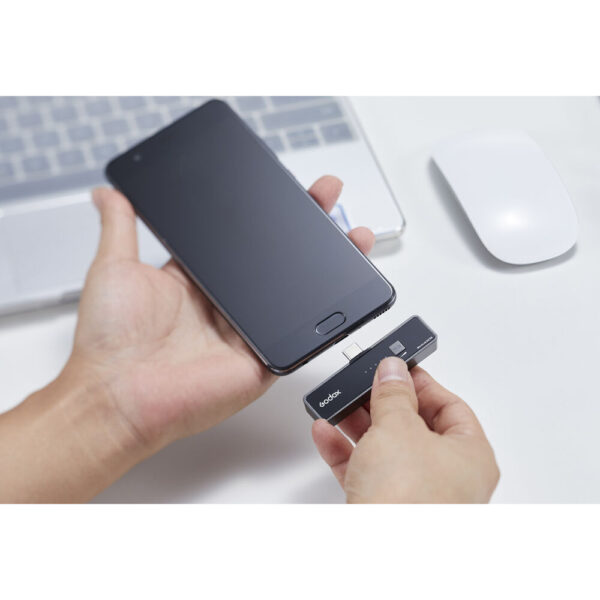 Alternative view of Godox MoveLink UC RX - Ασύρματος δέκτης 2 καναλιών για smartphones/tablets με USB-C