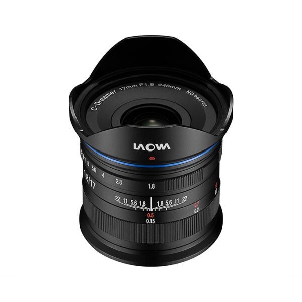 Alternative view of Laowa 17mm f/1.8 για MFT
