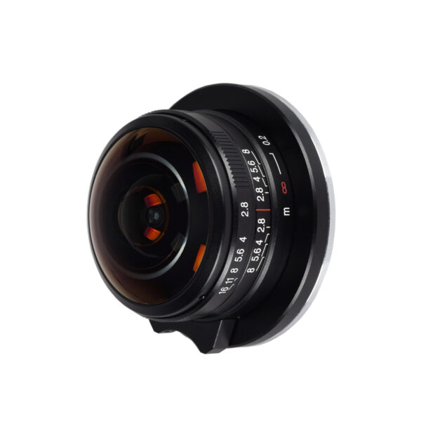 Alternative view of Laowa 4mm f/2.8 Fisheye για Fuji X