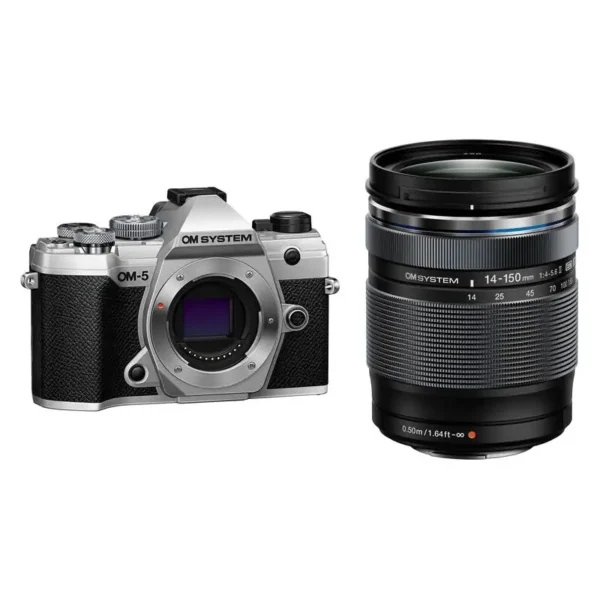 Alternative view of Olympus OM-5 Kit M.Zuiko 14-150mm f/4-5.6 II Pro