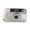 Minolta Riva Zoom 90, a silver camera with a lens