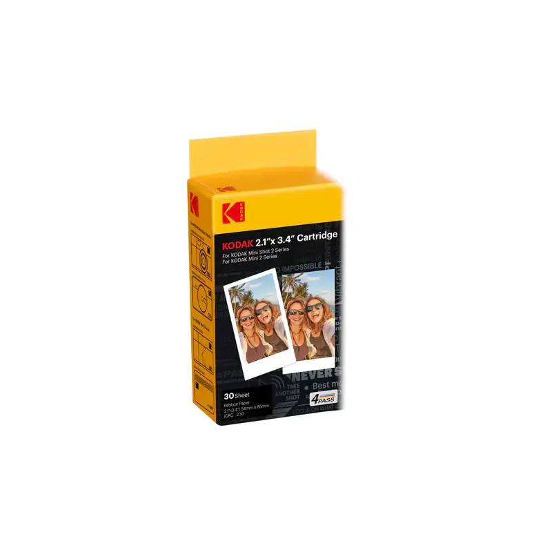 KODAK 2.1''x3.4'' cartridge